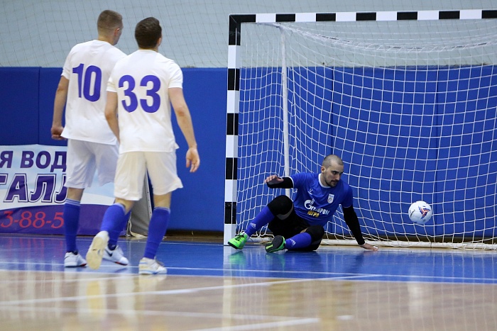 Турнир по мини-футболу на призы Тюменской области. Матч за 3-е место. «Синара» (Екатеринбург) – «Газпром-Югра» (Югорск) – 3:7