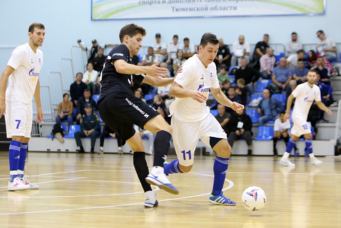 Турнир по мини-футболу на призы Тюменской области. Матч за 3-е место. «Синара» (Екатеринбург) – «Газпром-Югра» (Югорск) – 3:7
