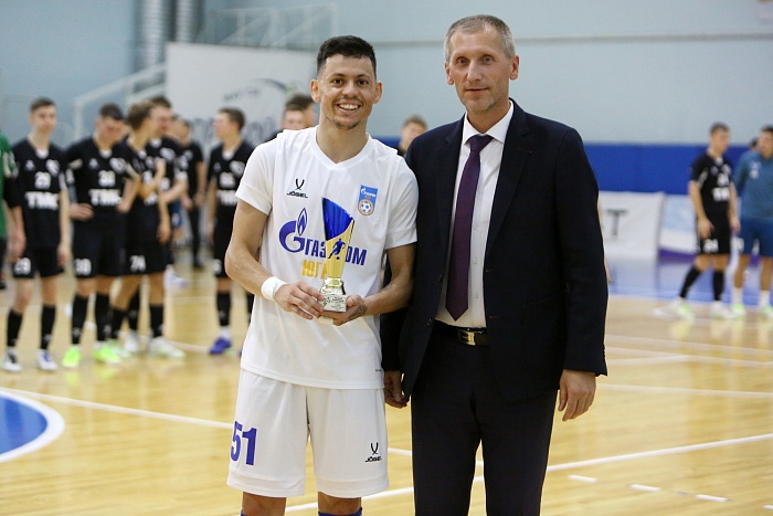 Турнир по мини-футболу на призы Тюменской области. Матч за 3-е место. «Синара» (Екатеринбург) – «Газпром-Югра» (Югорск) – 3:7