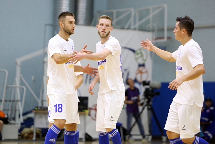 Турнир по мини-футболу на призы Тюменской области. Матч за 3-е место. «Синара» (Екатеринбург) – «Газпром-Югра» (Югорск) – 3:7