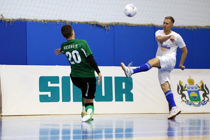 Турнир по мини-футболу на призы Тюменской области. Матч за 3-е место. «Синара» (Екатеринбург) – «Газпром-Югра» (Югорск) – 3:7