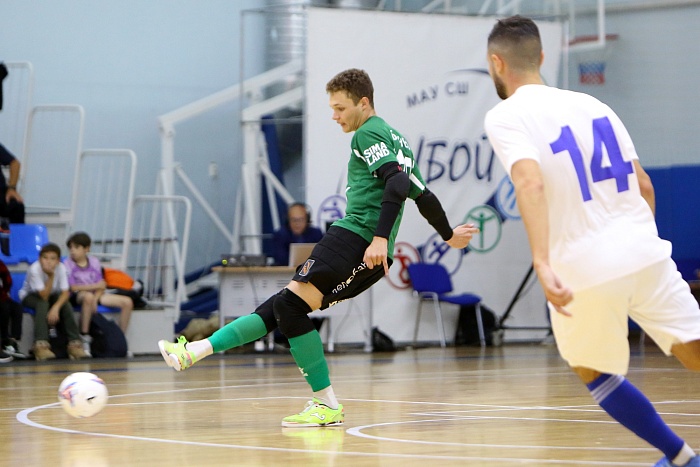 Турнир по мини-футболу на призы Тюменской области. Матч за 3-е место. «Синара» (Екатеринбург) – «Газпром-Югра» (Югорск) – 3:7