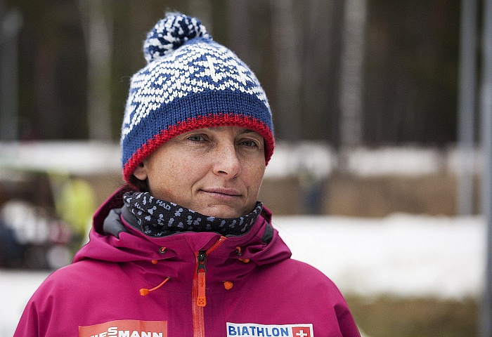 Главный тренер женской сборной Словакии по биатлону Анна МУРИНОВА. Фото Антона САКЕРИНА