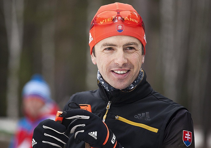 Супруг двукратной олимпйиской чемпионки Анастасии Кузьминой Даниэль Кузьмин. Фото Антона САКЕРИНА