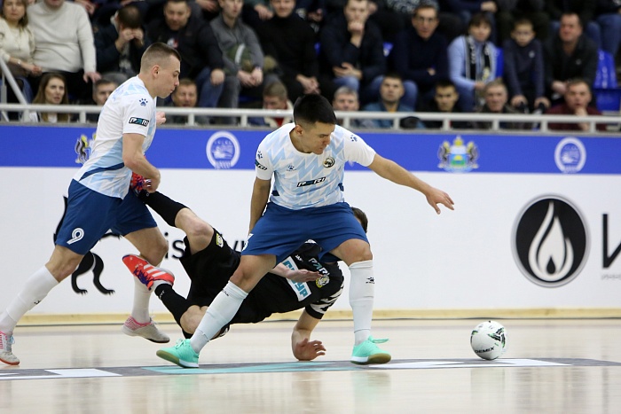 Чемпионат России по мини-футболу среди клубов PARI-Суперлиги. 13-й тур. МФК «Тюмень» - «Сиб-Транзит» (Новокузнецк) – 6:2 и 3:5