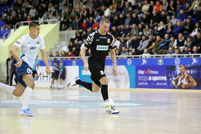 Чемпионат России по мини-футболу среди клубов PARI-Суперлиги. 13-й тур. МФК «Тюмень» - «Сиб-Транзит» (Новокузнецк) – 6:2 и 3:5