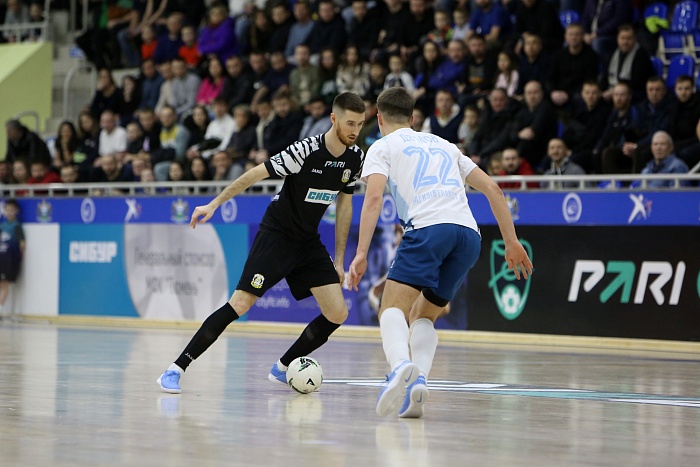 Чемпионат России по мини-футболу среди клубов PARI-Суперлиги. 13-й тур. МФК «Тюмень» - «Сиб-Транзит» (Новокузнецк) – 6:2 и 3:5