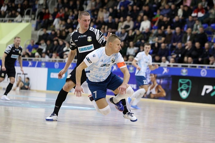 Чемпионат России по мини-футболу среди клубов PARI-Суперлиги. 13-й тур. МФК «Тюмень» - «Сиб-Транзит» (Новокузнецк) – 6:2 и 3:5