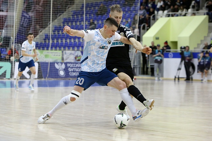 Чемпионат России по мини-футболу среди клубов PARI-Суперлиги. 13-й тур. МФК «Тюмень» - «Сиб-Транзит» (Новокузнецк) – 6:2 и 3:5