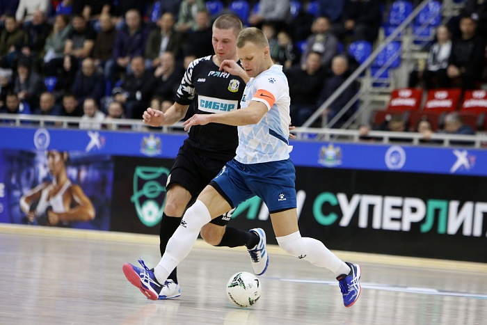 Чемпионат России по мини-футболу среди клубов PARI-Суперлиги. 13-й тур. МФК «Тюмень» - «Сиб-Транзит» (Новокузнецк) – 6:2 и 3:5