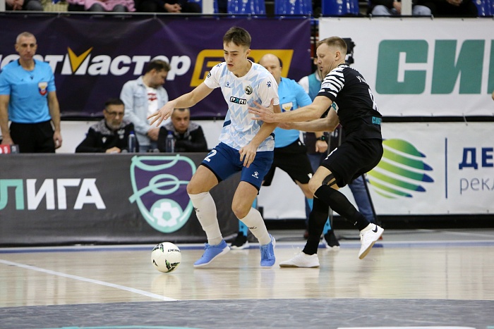 Чемпионат России по мини-футболу среди клубов PARI-Суперлиги. 13-й тур. МФК «Тюмень» - «Сиб-Транзит» (Новокузнецк) – 6:2 и 3:5