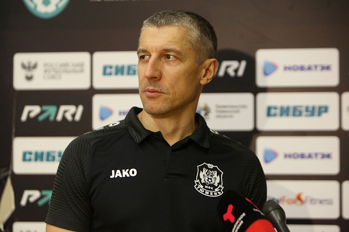 Наставник мини-футбольного клуба «Тюмень» Максим Горбунов: «Видели на установке, как болельщики переживали за нас дома»