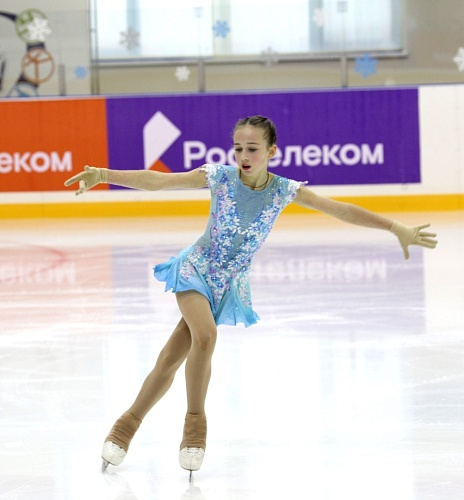 Тюменская фигуристка добыла серебро в Новосибирске