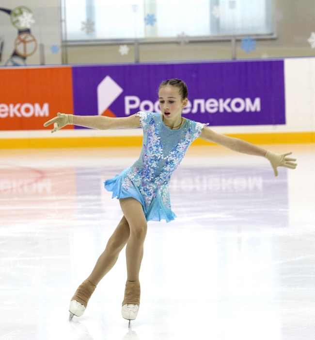 Тюменская фигуристка добыла серебро в Новосибирске