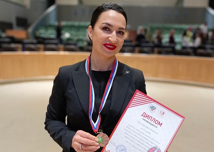 Председатель федерации бодибилдинга Тюменской области Наталья Проскурякова: «Что нужно сделать, чтобы попасть на баннер? Выиграть»