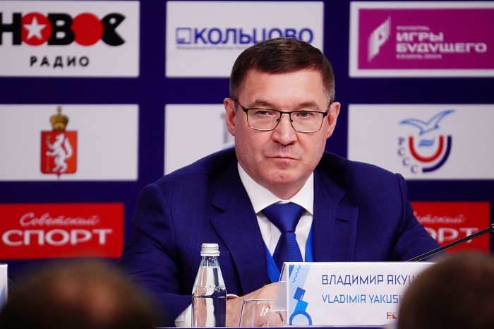 Пресс-конференция, посвященная началу международного фестиваля университетского спорта в Екатеринбурге