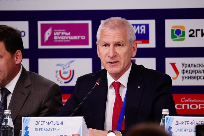 Пресс-конференция, посвященная началу международного фестиваля университетского спорта в Екатеринбурге