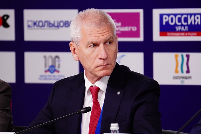 Пресс-конференция, посвященная началу международного фестиваля университетского спорта в Екатеринбурге