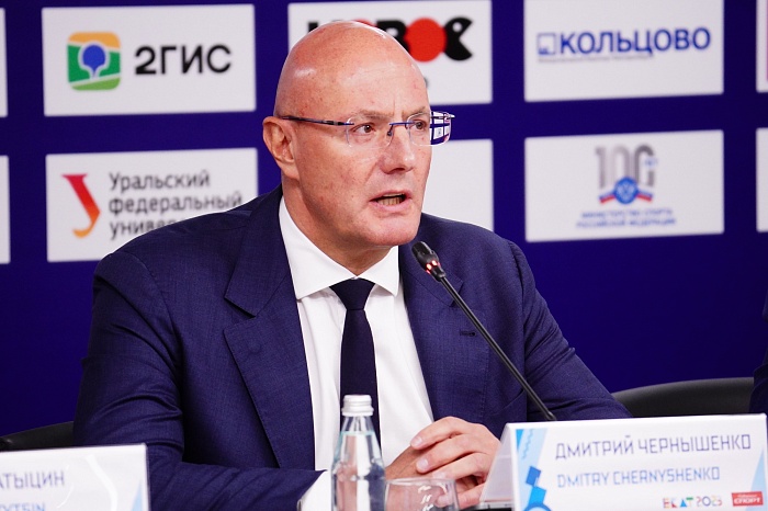 Пресс-конференция, посвященная началу международного фестиваля университетского спорта в Екатеринбурге