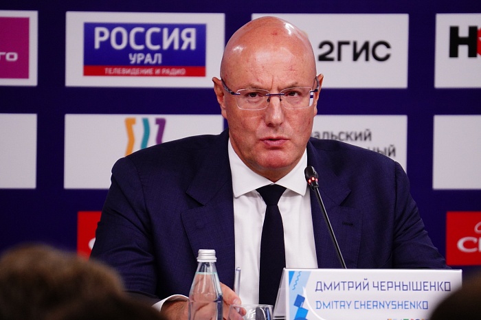 Пресс-конференция, посвященная началу международного фестиваля университетского спорта в Екатеринбурге