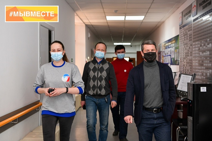 Дмитрий Грамотин поблагодарил волонтёров