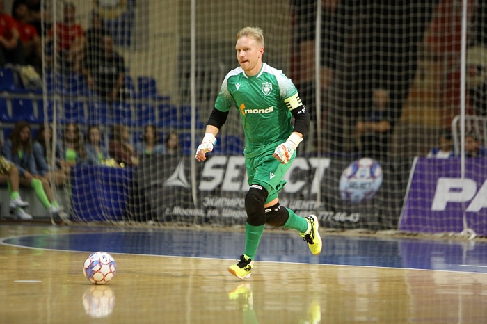 Вратарь мини-футбольного клуба «Новая Генерация» Александр Кригер: «Лучше играть активно и прессинговать, чем сидеть в обороне»