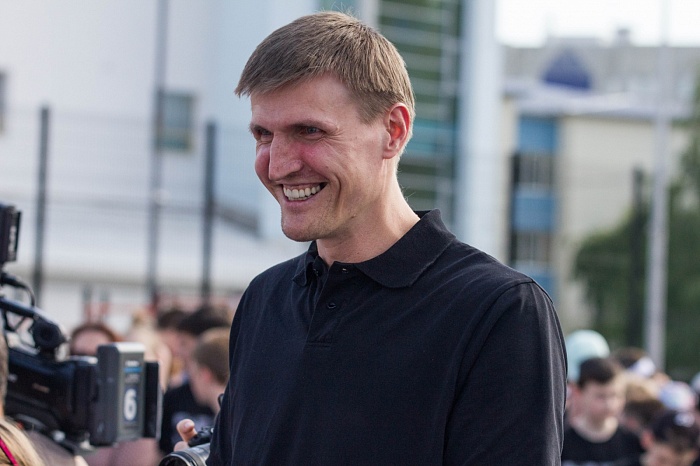Андрей Кириленко открыл в Тюмени «Центр уличного баскетбола»