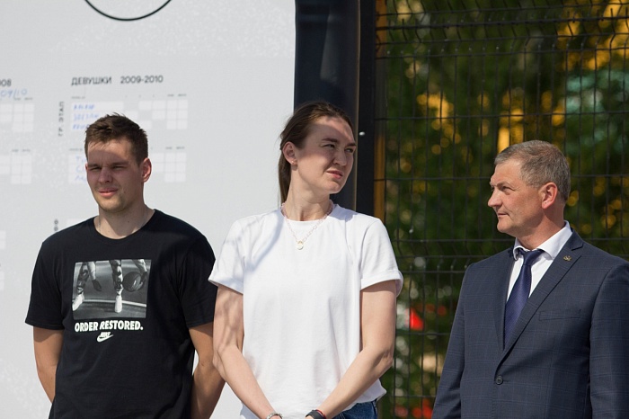 Андрей Кириленко открыл в Тюмени «Центр уличного баскетбола»