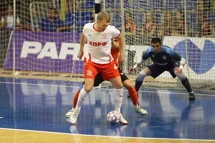 «Столб» МФК КПРФ Дмитрий Лысков: «Прошлый сезон пропустил по нефутбольным причинам, тоже хорошо, сохранил здоровье»