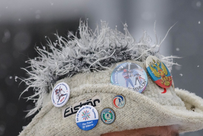 Третий этап PARI-Кубка России по биатлону в Тюмени. Большой масстарт. Женщины