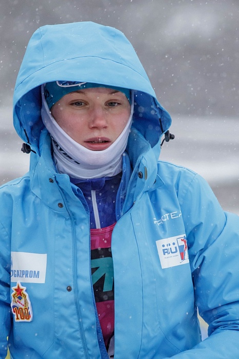 Третий этап PARI-Кубка России по биатлону в Тюмени. Большой масстарт. Женщины