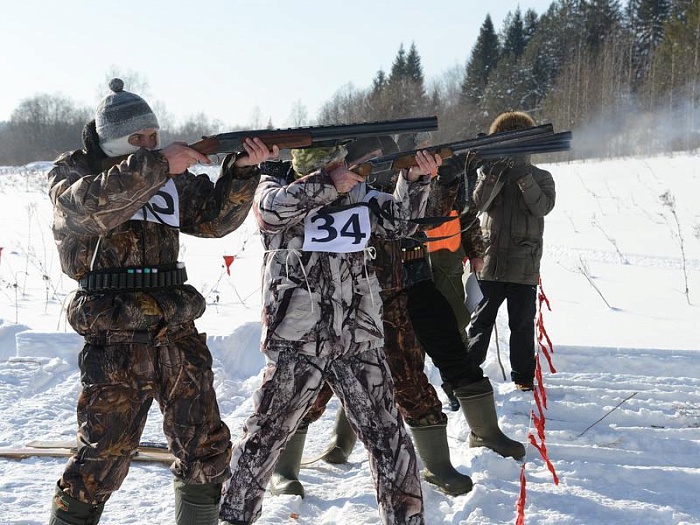 В Солобоево собрались охотники