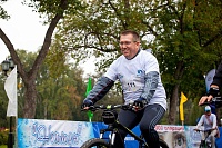 Председатель Федерации велосипедного спорта Тюменской области Юрий Баранчук: «Отмечаем праздник всей большой и дружной семьёй»