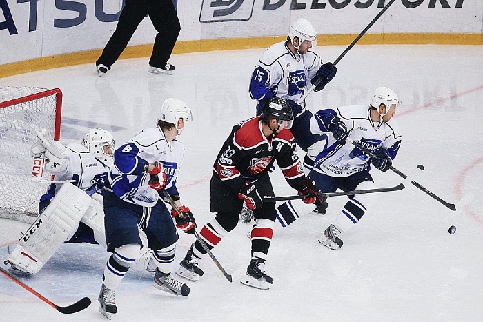 Чемпионат ВХЛ. «Рубин» (Тюмень) – «Рязань» - 5:3. 6 октября 2014 года