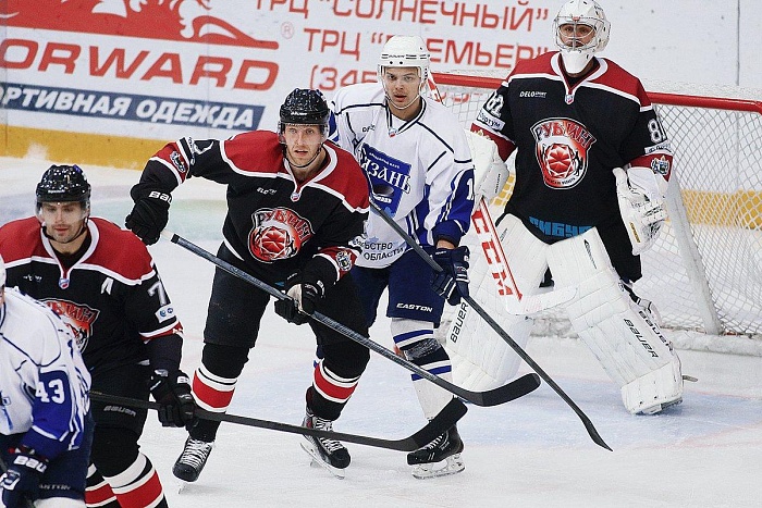 Чемпионат ВХЛ. «Рубин» (Тюмень) – «Рязань» - 5:3. 6 октября 2014 года