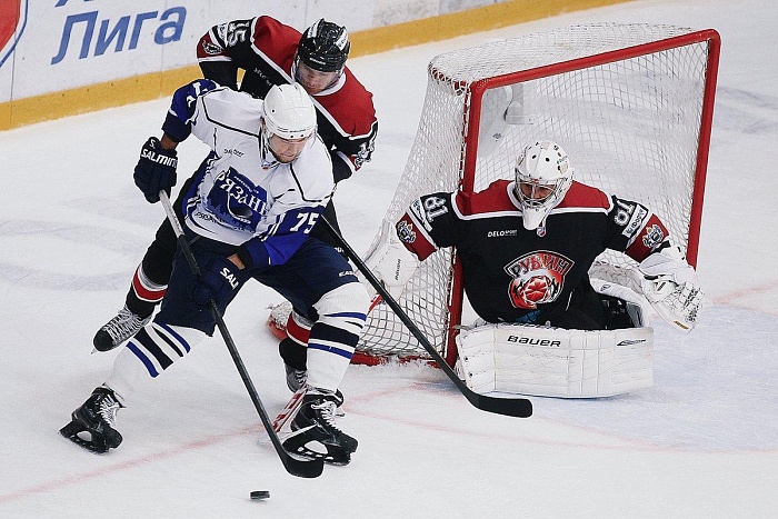 Чемпионат ВХЛ. «Рубин» (Тюмень) – «Рязань» - 5:3. 6 октября 2014 года