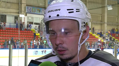 Новичок ХК «Рубин» Булат Байкеев - о переходе в тюменский клуб и дебютной шайбе в матче против «Зауралья» в Кургане