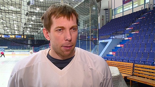 Форвард ХК «Рубин» Денис Ячменёв - о задачах на выездную серию