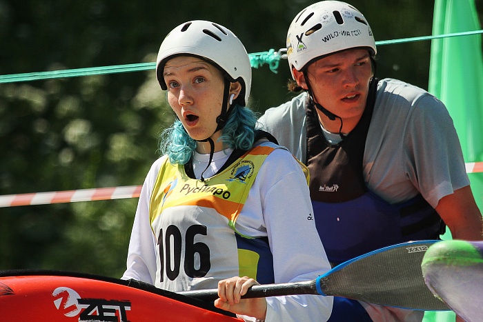 Первенство России по гребному слалому (юноши и девушки до 17 лет). Экстрим