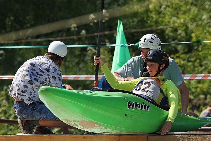 Первенство России по гребному слалому (юноши и девушки до 17 лет). Экстрим