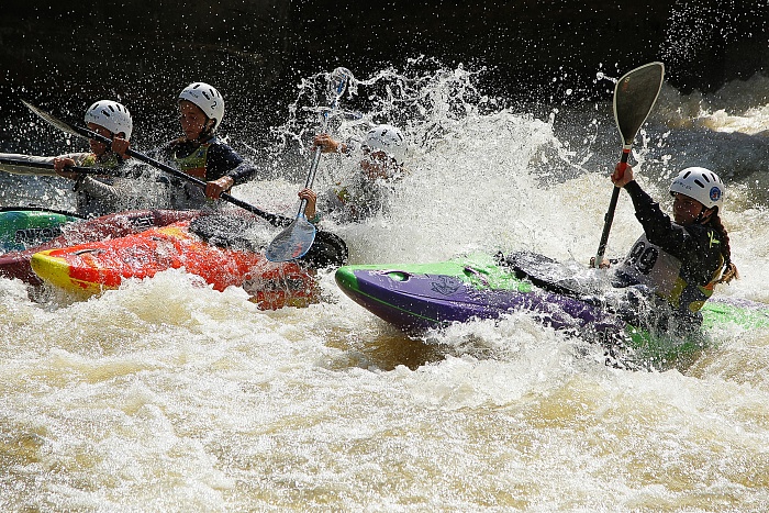 Первенство России по гребному слалому (юноши и девушки до 17 лет). Экстрим