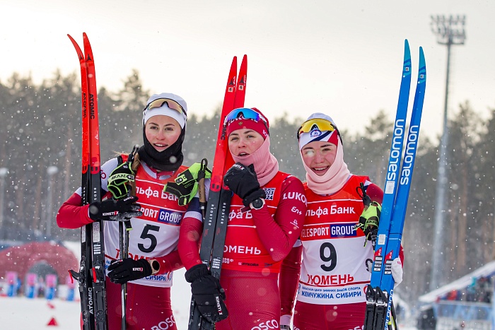 Кубок России по лыжным гонкам. 6-й этап в Тюмени. Спринт. Женщины
