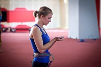 Действующая рекордсменка мира в скорости Юлия КАПЛИНА. Фото Александра ЗЫРЯНОВА
