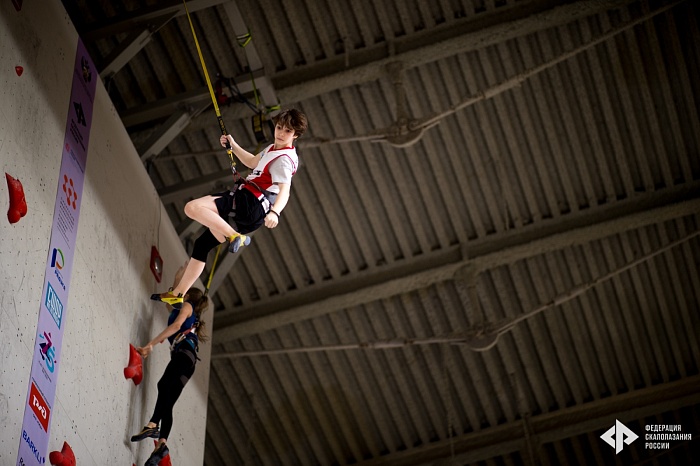 Лейла Брусованская и Дмитрий Оксов стали бронзовыми призёрами первенства страны по скалолазанию