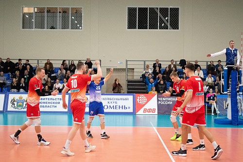 Волейболистов «Тюмени» ждут важные домашние матчи против пермяков