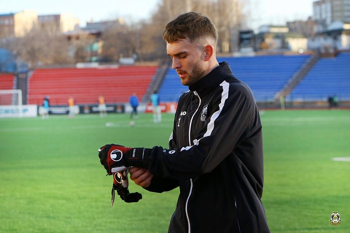 Вратарь футбольного клуба «Тюмень» Александр Довгаль: «Лучший игрок матча? Это не я, а Иван Гулько»