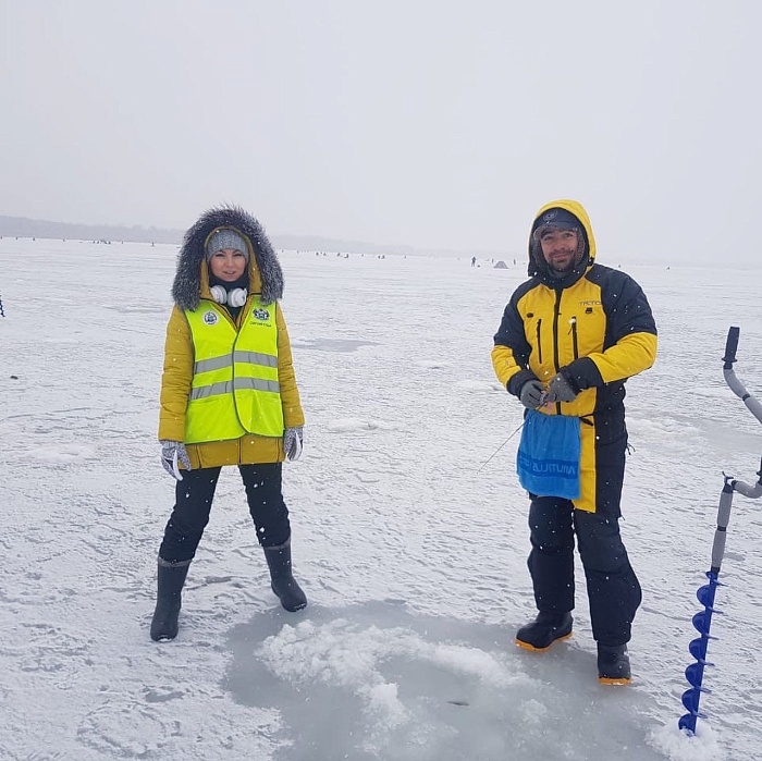 Ловили рыбу на Андреевском