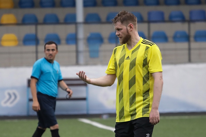 Гол известного игрока Сергея Кошелева спас «Спортмоду» от поражения в Кубке Тюменской области по футболу