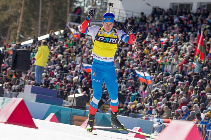 Кубок Содружества по биатлону в Тюмени. Масс-старт. Мужчины