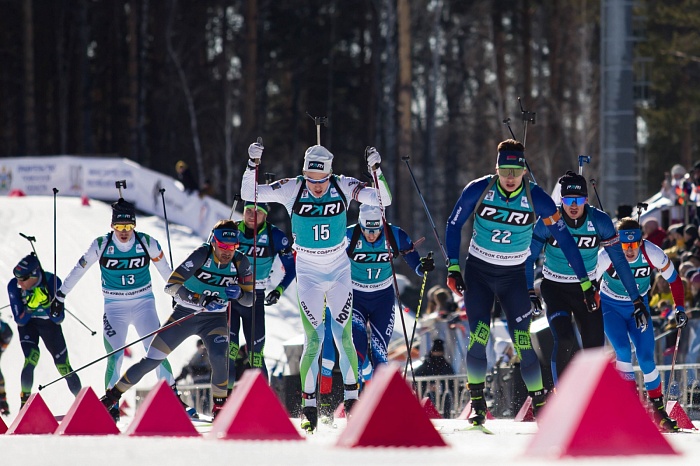 Кубок Содружества по биатлону в Тюмени. Масс-старт. Мужчины